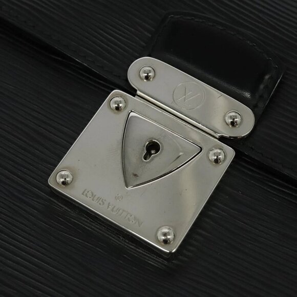 LOUIS VUITTON Epi Robusto 1 Business Bag Black LV Auth - Picture 13 of 16